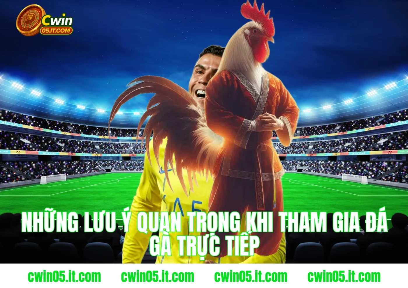 Những lưu ý quan trọng khi tham gia đá gà trực tiếp cùng Cwin